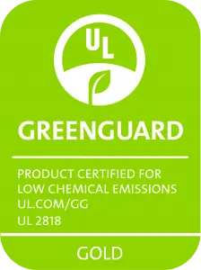 Greenguard gold certification logo